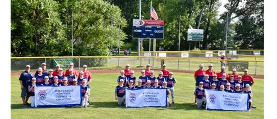 All three All Star Teams won their District Tournaments!